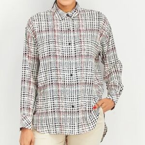 🛑KARL LAGERFELD Allover Print Blouse